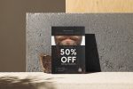 Barber marketing flyer with photo-centered layout showcasing haircut or beard style to increase client trust and conversion.