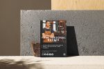 Editable barber photo placeholder and "Your Personal Barber" headline shown in the A5 brochure template layout in Canva
