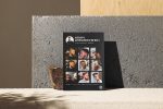 Circular barber profile photo placeholder and "Your Personal Barber" heading shown in the A5 portfolio brochure template