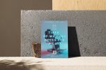 Same-Day Appointments Available" and "Tired of Waiting Weeks" hook text shown in the neon minimal A5 barber flyer template